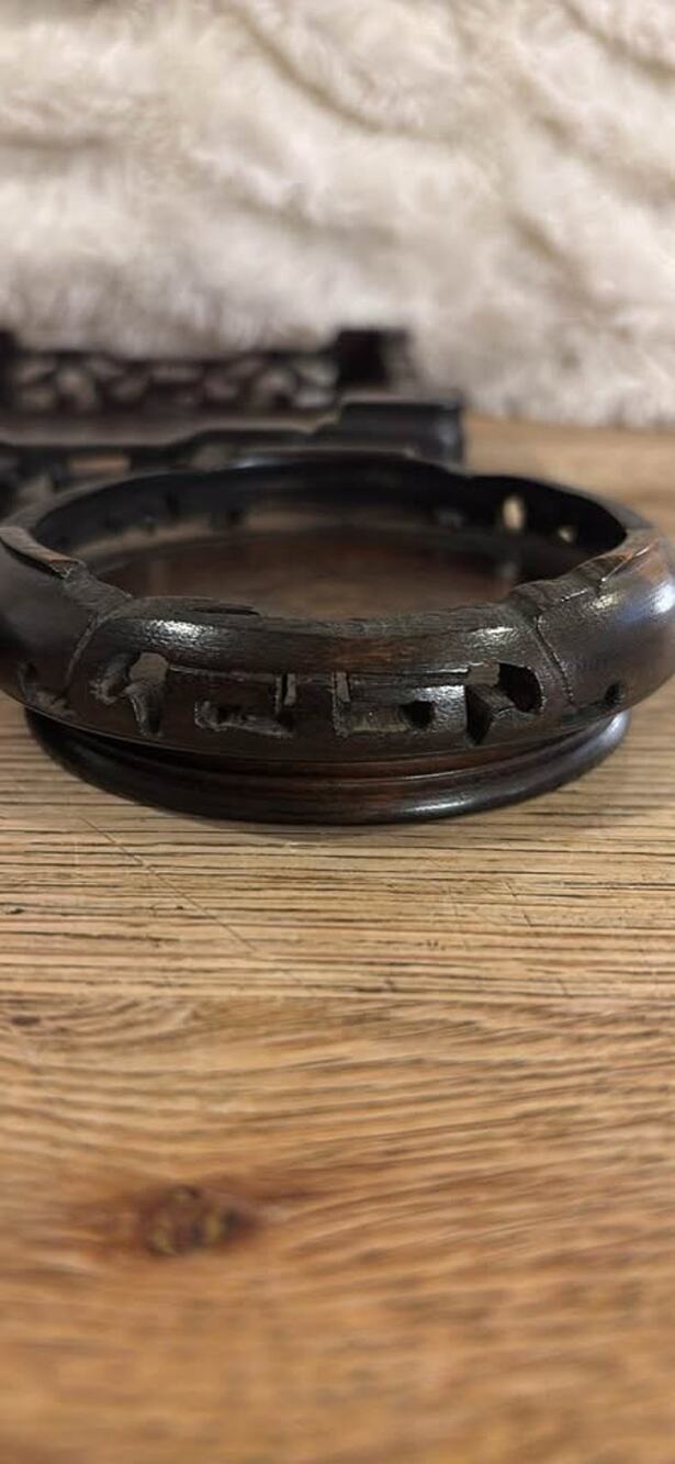 3 Antique Chinese stands